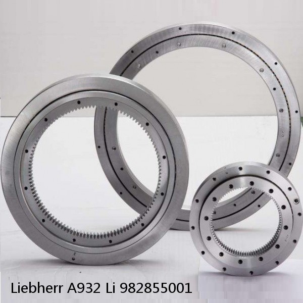 982855001 Liebherr A932 Li Slewing Ring